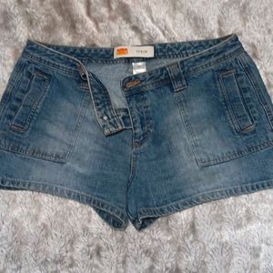 Route 66 denim Jean shorts sz16